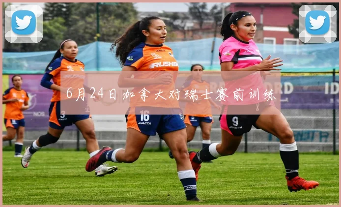 6月24日加拿大对瑞士赛前训练
